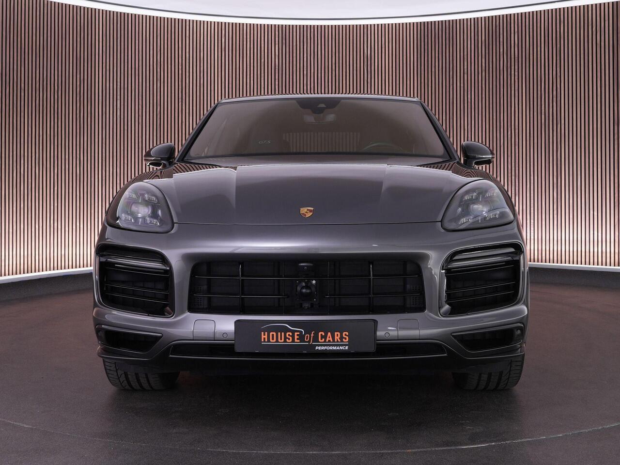Porsche CAYENNE Coupé GTS 4.0 460pk |dealer onderhouden|Approved 2028|pano|carbon ext|matrix LED|chrono|sport design|Bose|18-voudig|HUD|memory|360 camera|Apple Carplay|blind spot|21"|