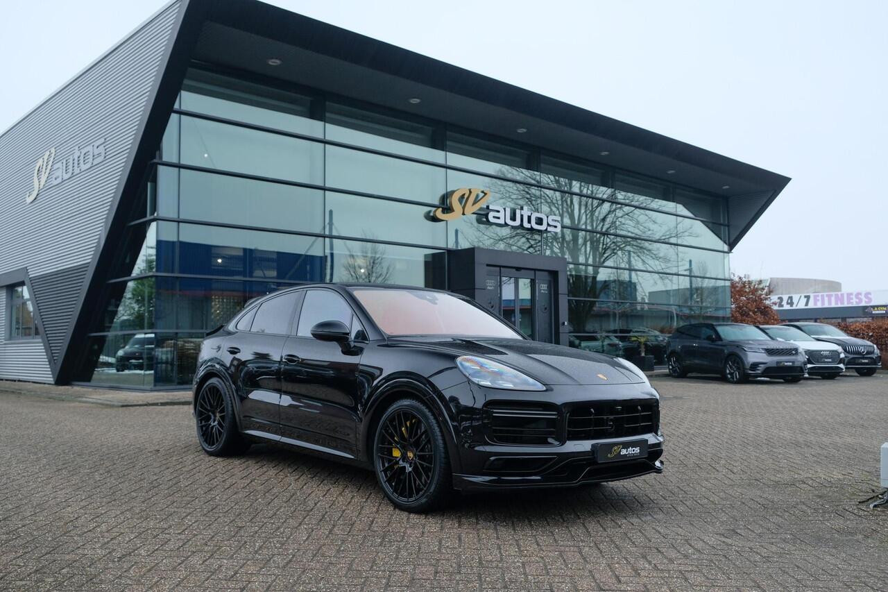 Porsche CAYENNE Coupé 4.0 V8 Turbo S 680pk E-Hybrid Panoramadak Keramisch *BTW* Massage Trekhaak Stoelkoeling Luchtvering