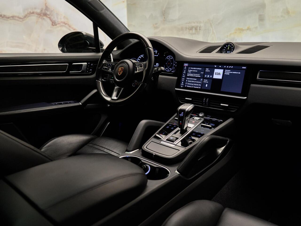 Porsche CAYENNE Coupé 4.0 Turbo S E-Hybrid, TechArt, SportDesign, pano, 4W-best, luchtv., InnoDrive, Burmester, nachtzicht, matrix-LED, sp.chrono, HUD