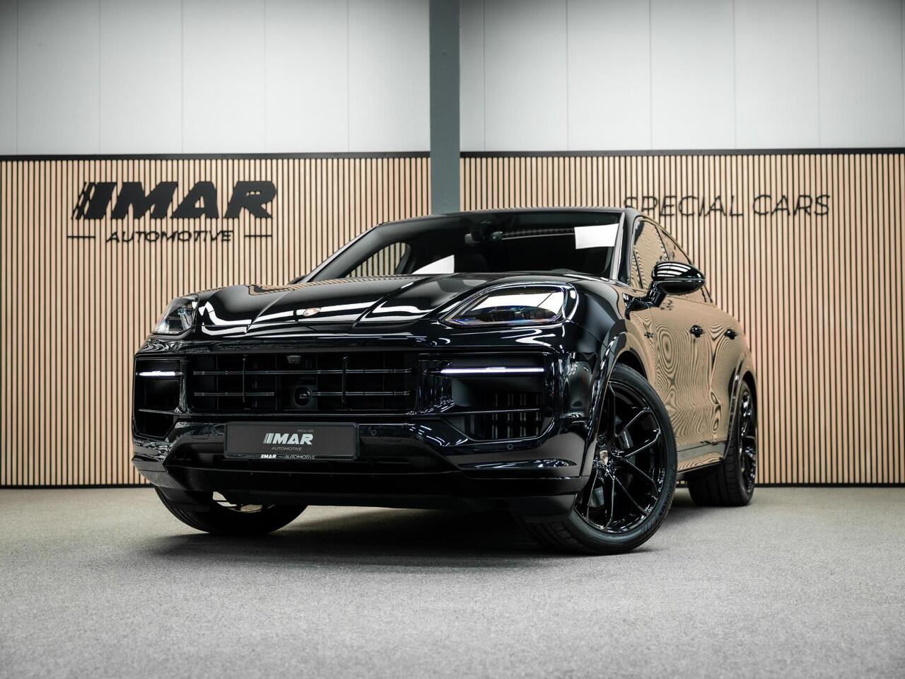 Porsche CAYENNE Coupé 3.0 E-Hybrid Black Edition | Sportuitlaat | Stoelverwarming en verkoeling | Sport Chrono |