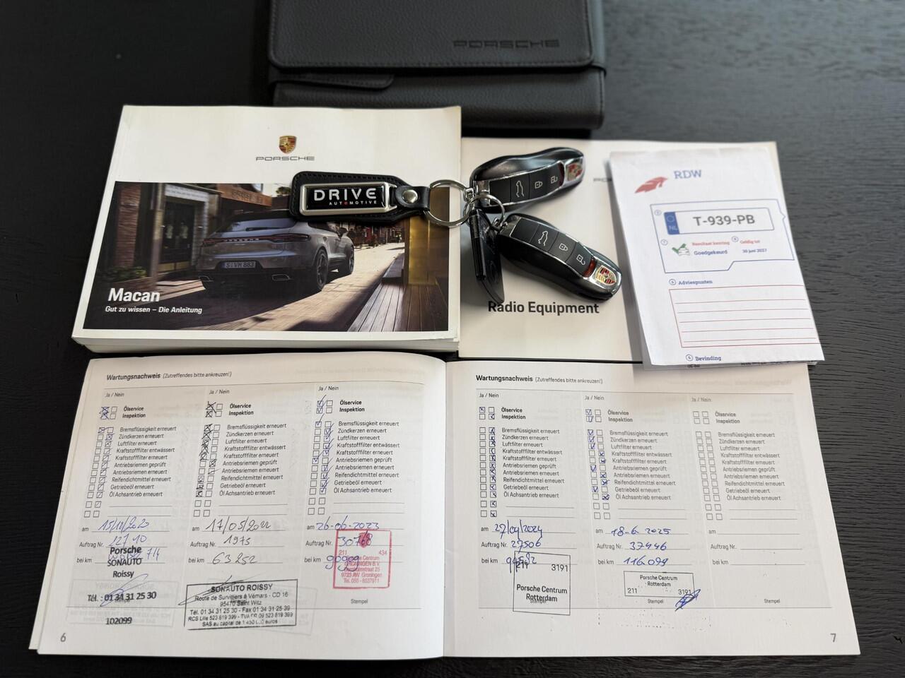 Porsche MACAN 3.0 S 354PK |Pano|ACC|360Cam|BOSE|Sport Chrono|21"Sport Classic|Adaptieve Sportstoelen|El.Trekhaak|Porsche onderhouden