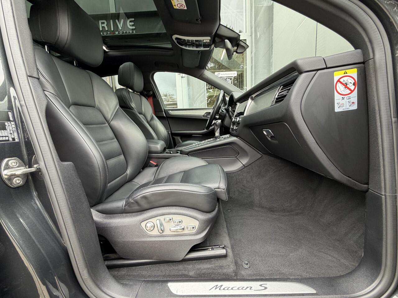 Porsche MACAN 3.0 S 354PK |Pano|ACC|360Cam|BOSE|Sport Chrono|21"Sport Classic|Adaptieve Sportstoelen|El.Trekhaak|Porsche onderhouden