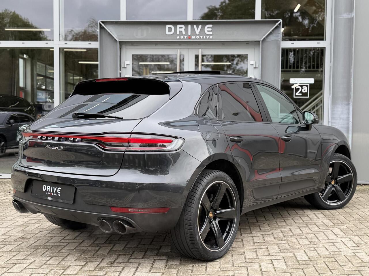 Porsche MACAN 3.0 S 354PK |Pano|ACC|360Cam|BOSE|Sport Chrono|21"Sport Classic|Adaptieve Sportstoelen|El.Trekhaak|Porsche onderhouden