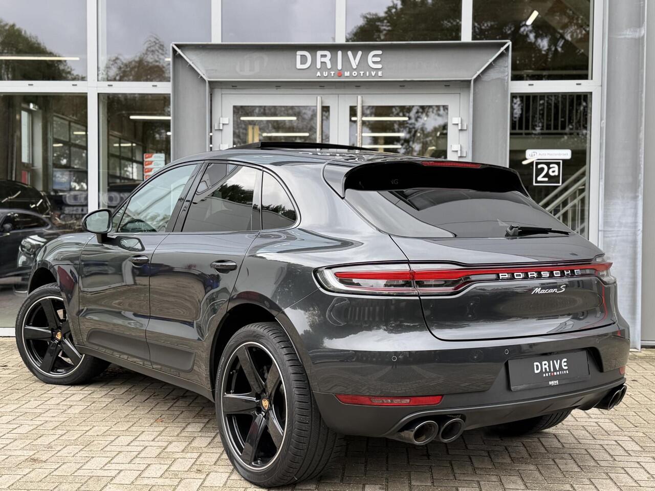 Porsche MACAN 3.0 S 354PK |Pano|ACC|360Cam|BOSE|Sport Chrono|21"Sport Classic|Adaptieve Sportstoelen|El.Trekhaak|Porsche onderhouden