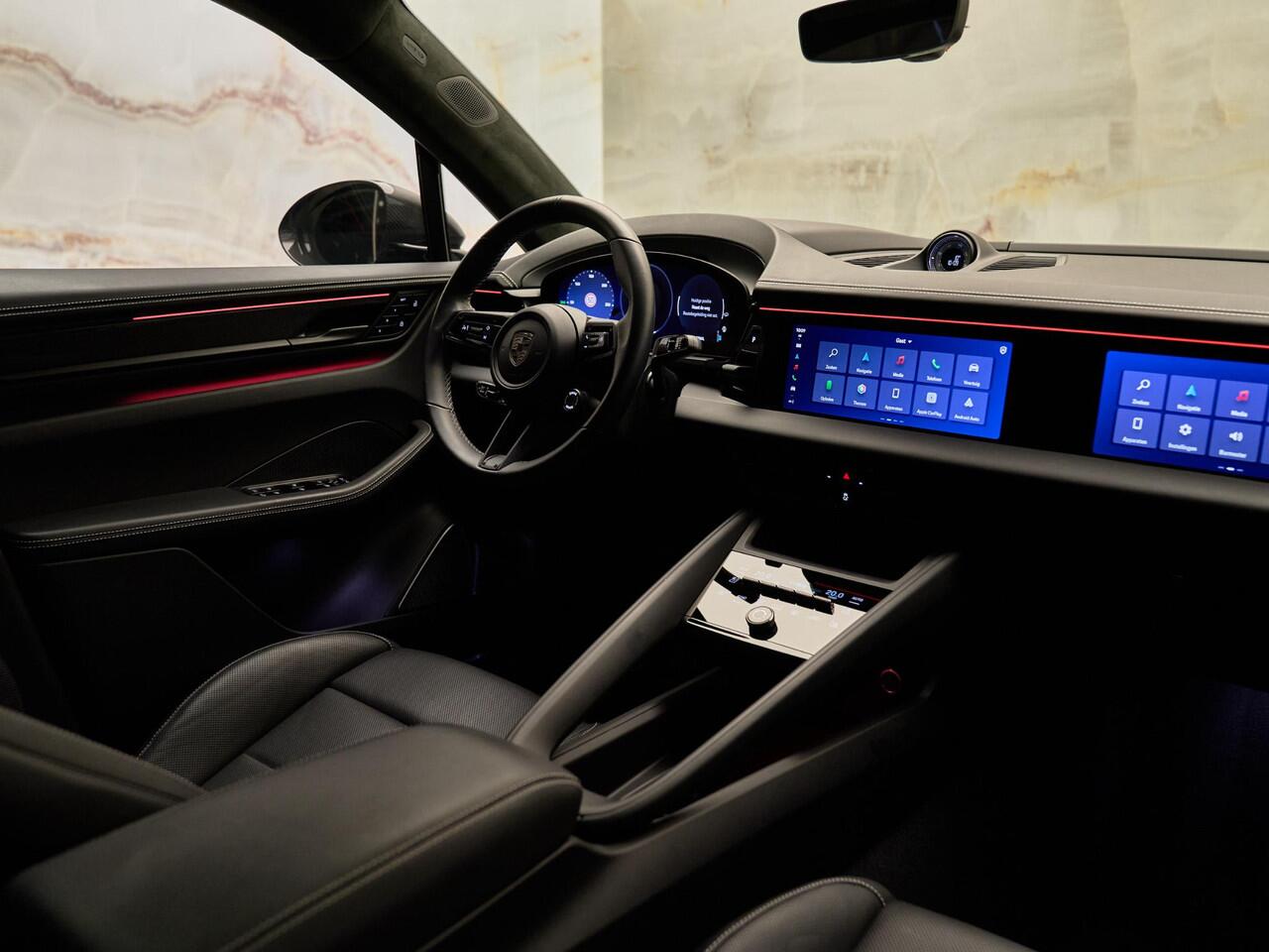 Porsche MACAN Turbo, Offroad Design, Burmester, InnoDrive, bijrijdersdisplay, 22", pano, HUD, LED-matrix, tr.haak, privacy, NP160k