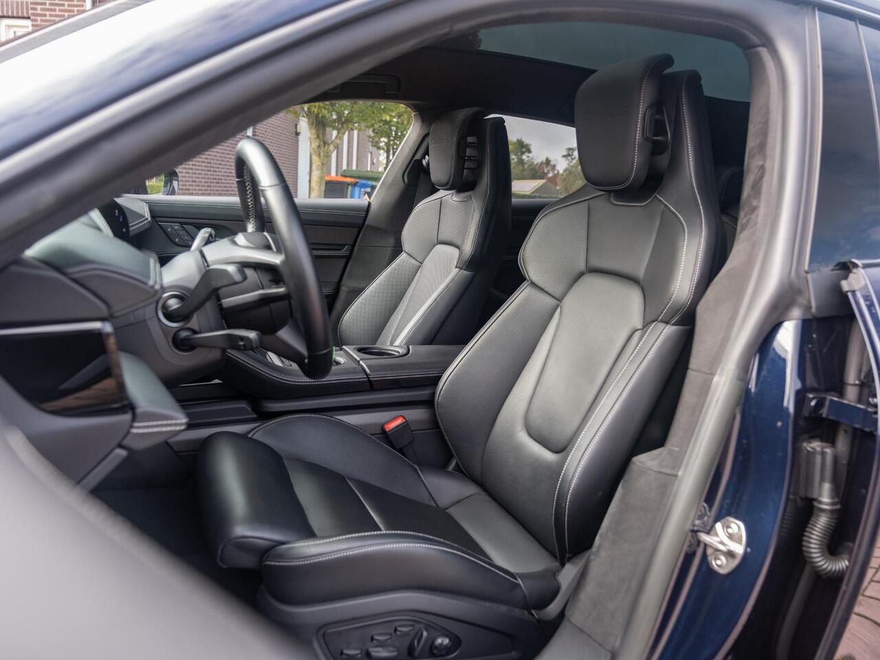 Porsche Taycan Sport Turismo Turbo S 93 kWh 761pk | Burmester | Keramische remmen | Volleder | HUD | SportChrono | Panodak | Bijrijdersdispay | PDCC | Stoelventilatie | 5-pers | SportDesign | InnoDrive| Carbon in/exterieur | Etc..  247300 nw prijs   (Org NL)