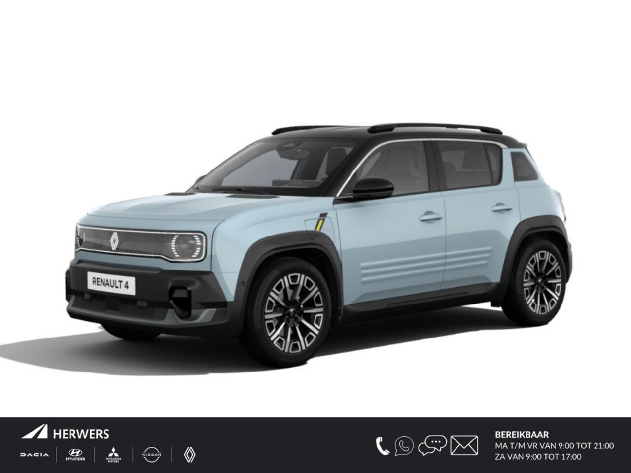 Renault 4 comfort range iconic 52 kWh / Nieuw Te Bestellen /
