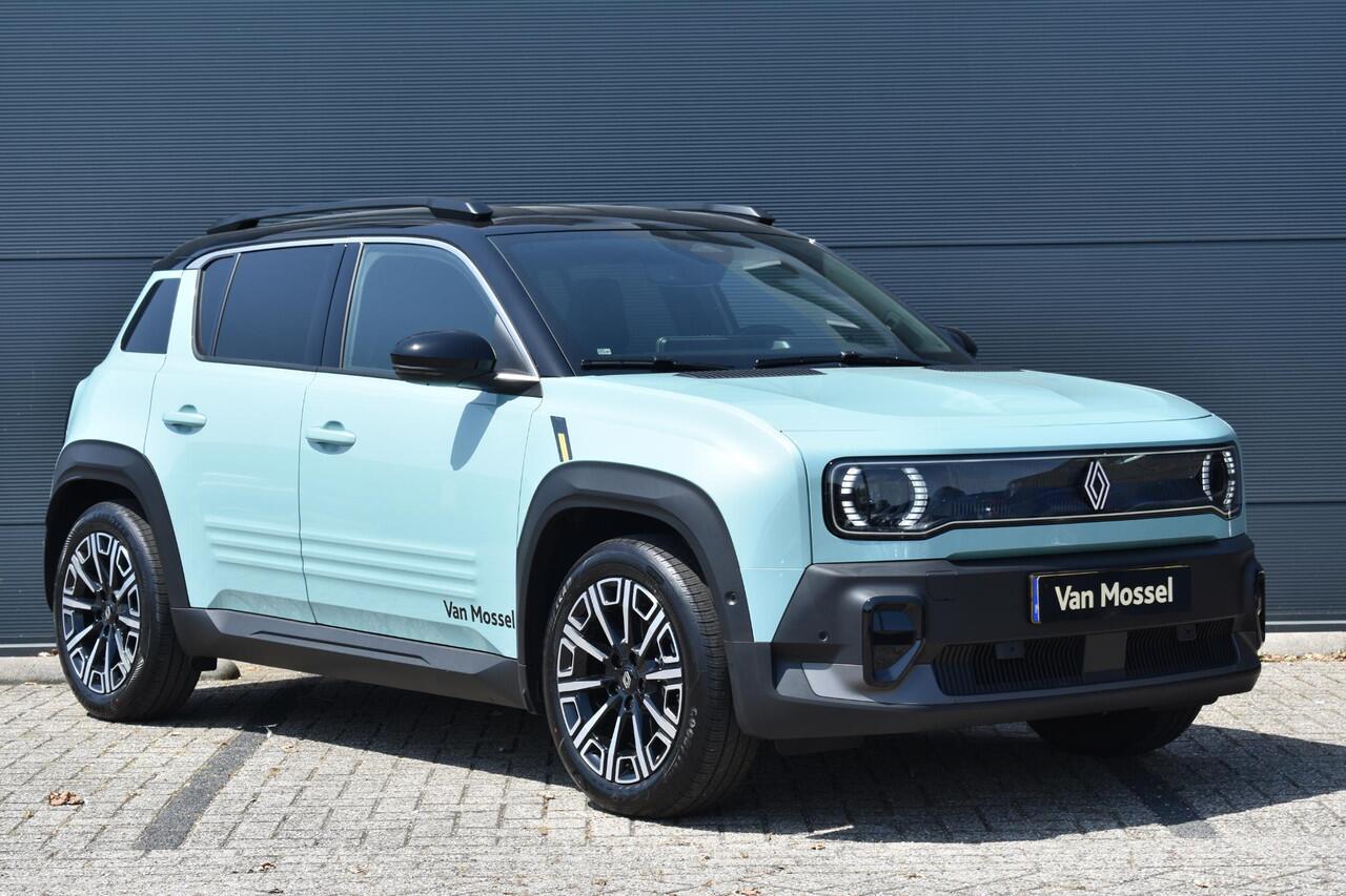 Renault 4 Comfort Range Iconic 52 kWh 150PK | Google Navigatie | Adaptieve Cruise Control | Pack Advanced Driving Assist | Vehicle-to-load | Lichtmetalen Velgen 18" | Apple CarPlay & Android Auto