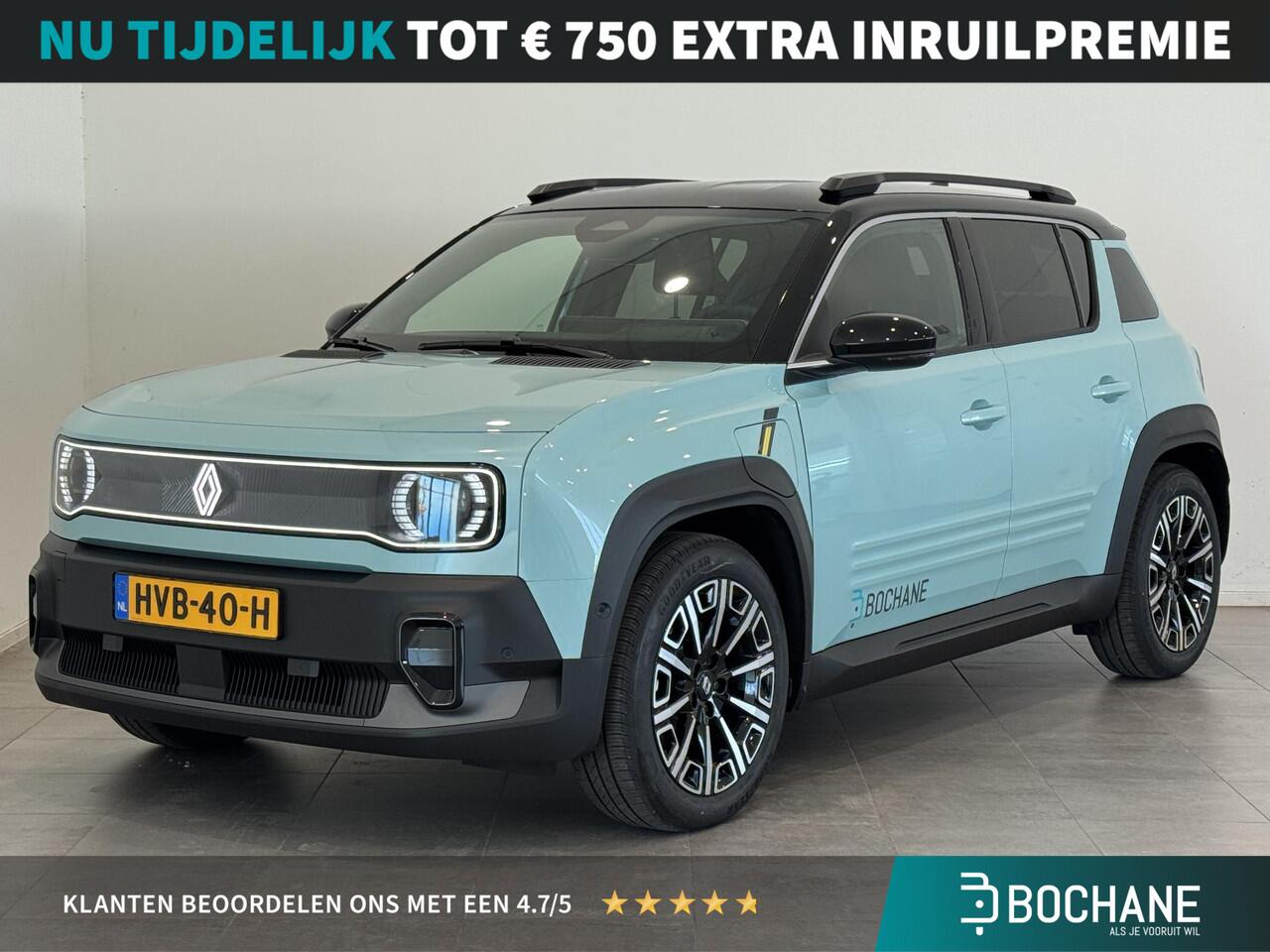 Renault 4 Comfort Range Iconic 52 kWh | Pack Advanced Driving Assist | Adapter V2L, energie naar extern apparaat | Demo leverbaar 11-2025