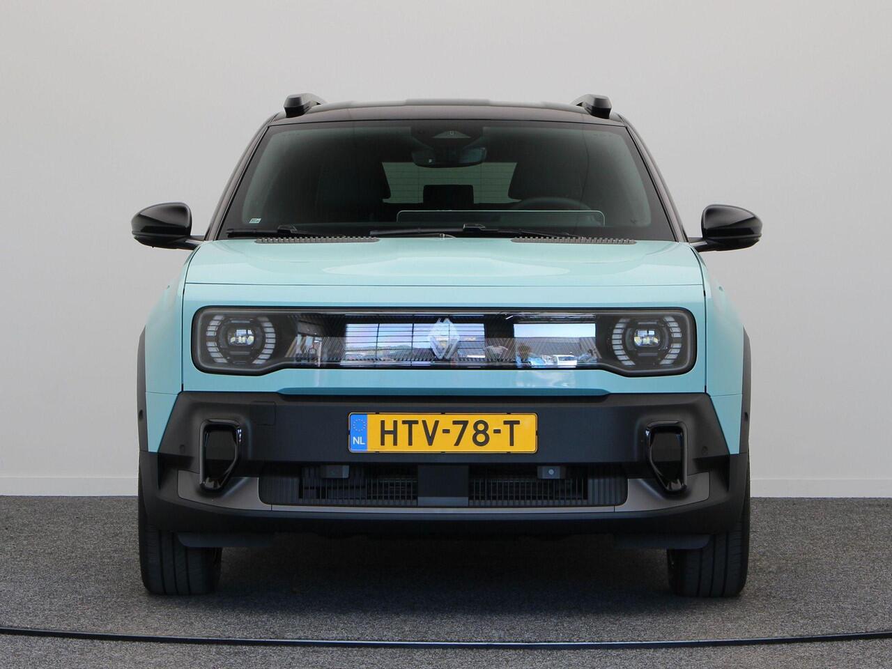 Renault 4 comfort range iconic 52 kWh | Active driver assist | Stoel- en stuurwielverwarming | Elek. bedienbare achterklep |