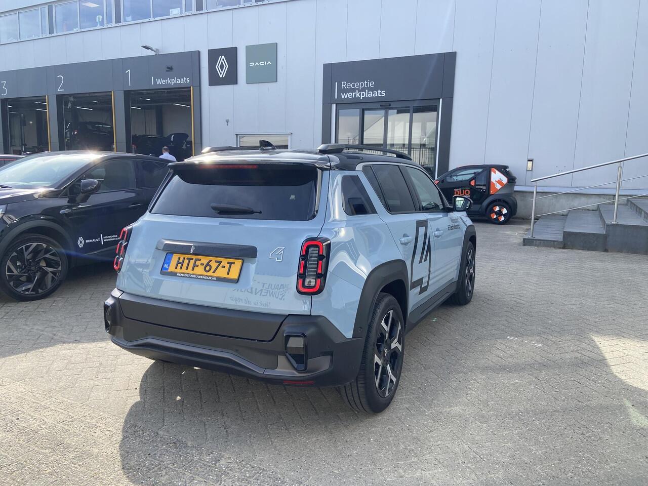 Renault 4 comfort range techno 52 kWh / Google assist /Parkeersensoren/achteruit rij camera/Climate control / Demo zuidoost / vraag naar beschikbaarheid
