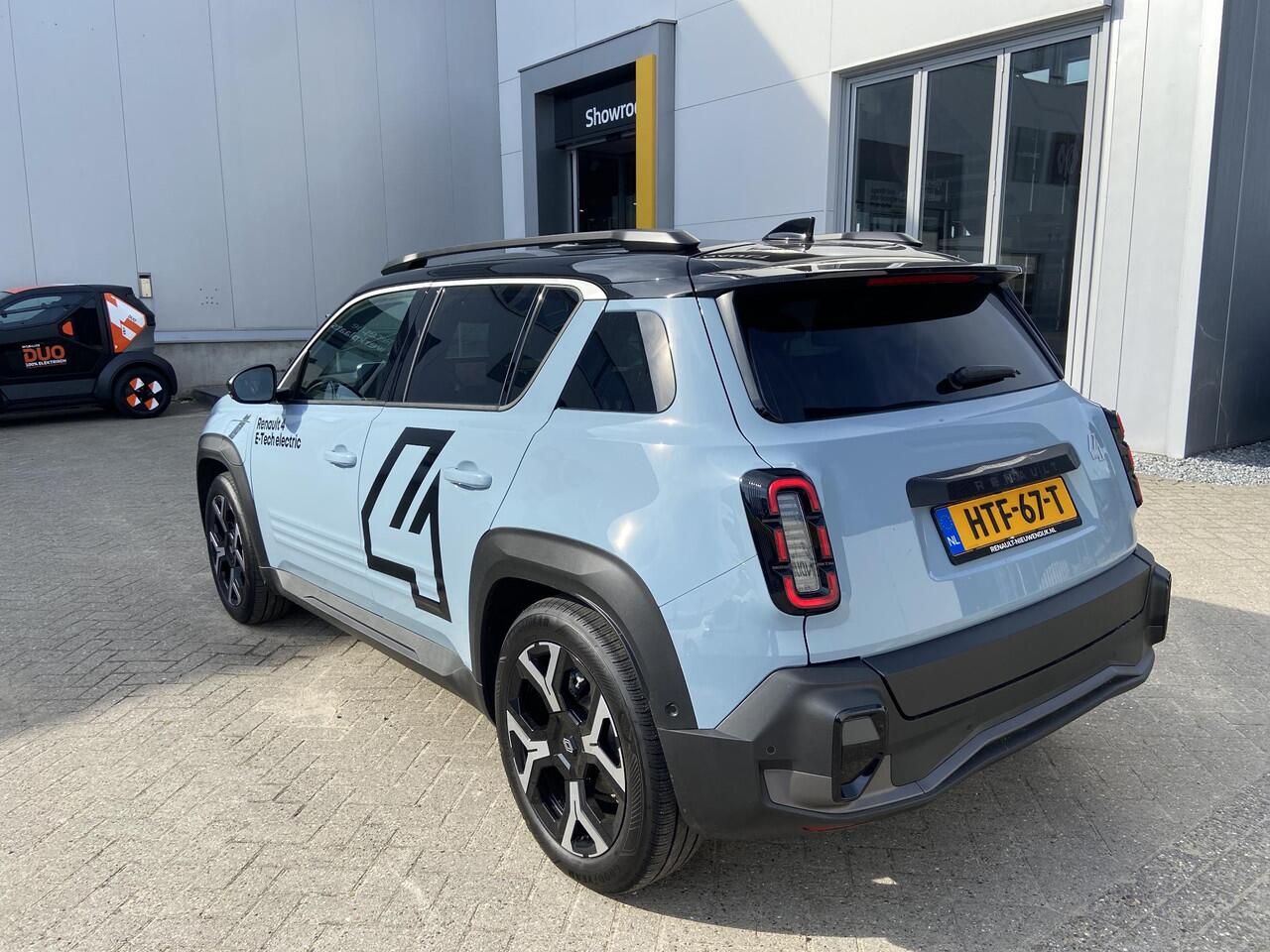 Renault 4 comfort range techno 52 kWh / Google assist /Parkeersensoren/achteruit rij camera/Climate control / Demo zuidoost / vraag naar beschikbaarheid