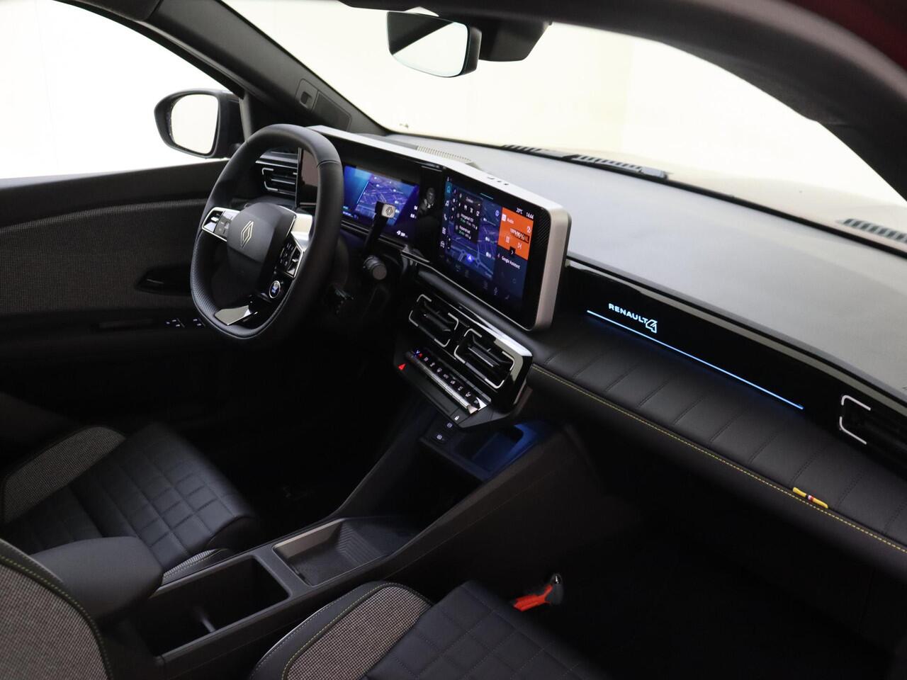 Renault 4 comfort range iconic 52 kWh |BTW |AUTOMAAT |WLTP 409 km |Navigatie | Achteruitrijcamera| Cruise & Climate Control| Stoel/Stuurverwarming | Privacy Glass |