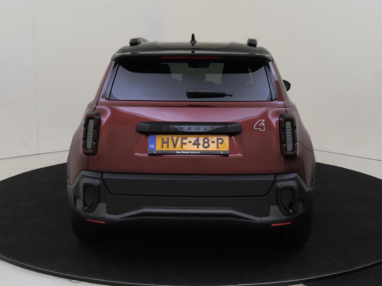 Renault 4 comfort range iconic 52 kWh |BTW |AUTOMAAT |WLTP 409 km |Navigatie | Achteruitrijcamera| Cruise & Climate Control| Stoel/Stuurverwarming | Privacy Glass |