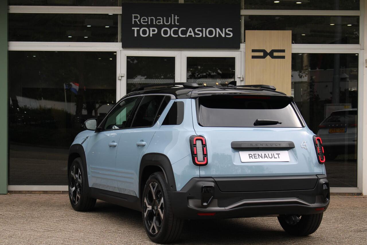 Renault 4 comfort range techno 52 kWh | Demo voordeel | Winter pakket | Elektrische achterklep