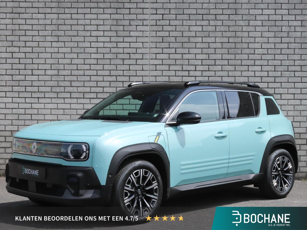 Renault 4 Comfort Range Iconic 52 kWh | Stoel + stuurverwarming | Achteruitrijcamera | El. achterklep | Demo |