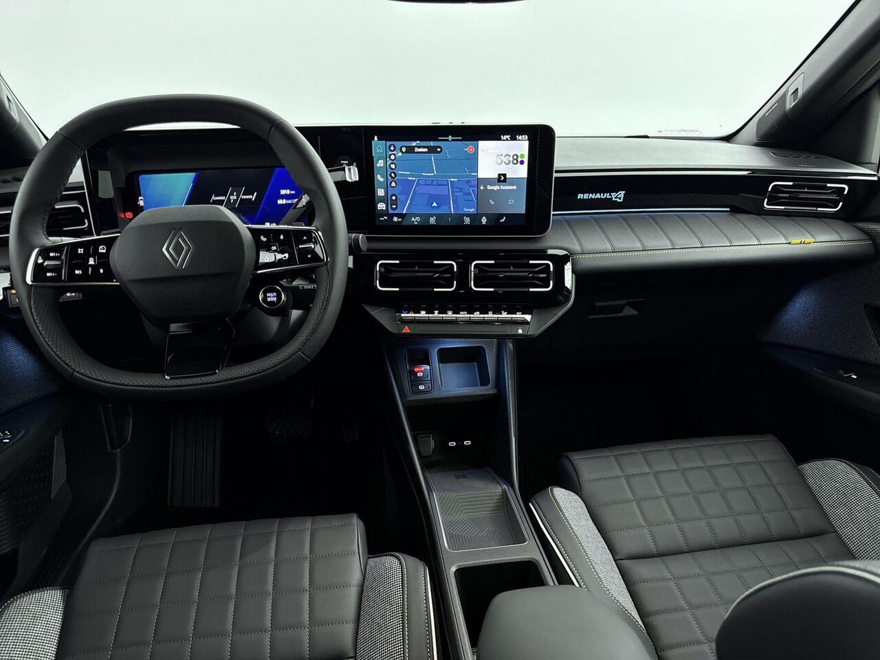 Renault 4 comfort range 150Pk iconic 52 kWh | Navigatie | Harman/Kardon | Elektrische Achterklep | Stoelverwarming | Android & Apple Carplay