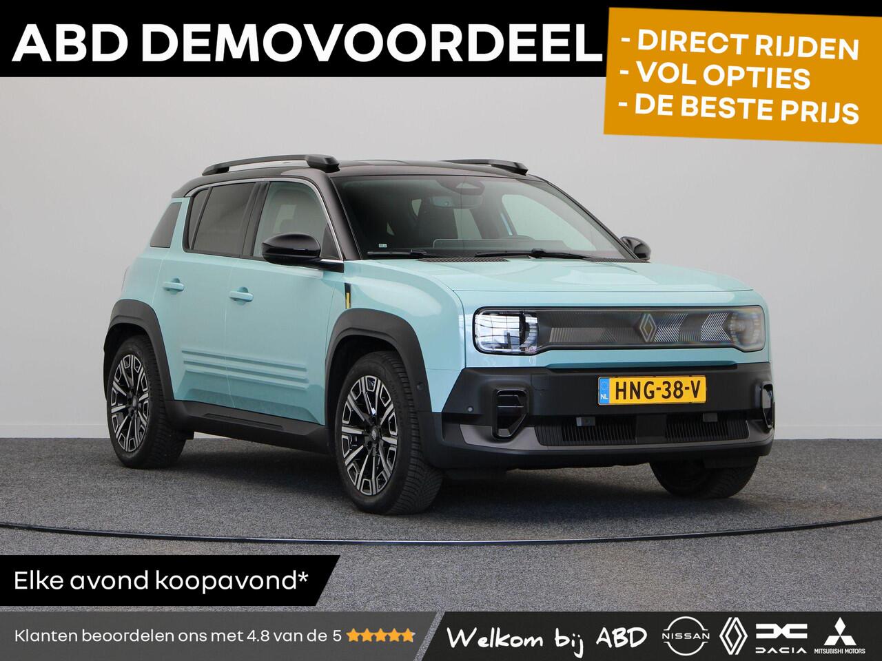 Renault 4 comfort range iconic 52 kWh | Harman Kardon | Elektr. Bedienbare Achterklep | Achteruitrijcamera | Stuurwiel en Voorstoelen Verwarmd |