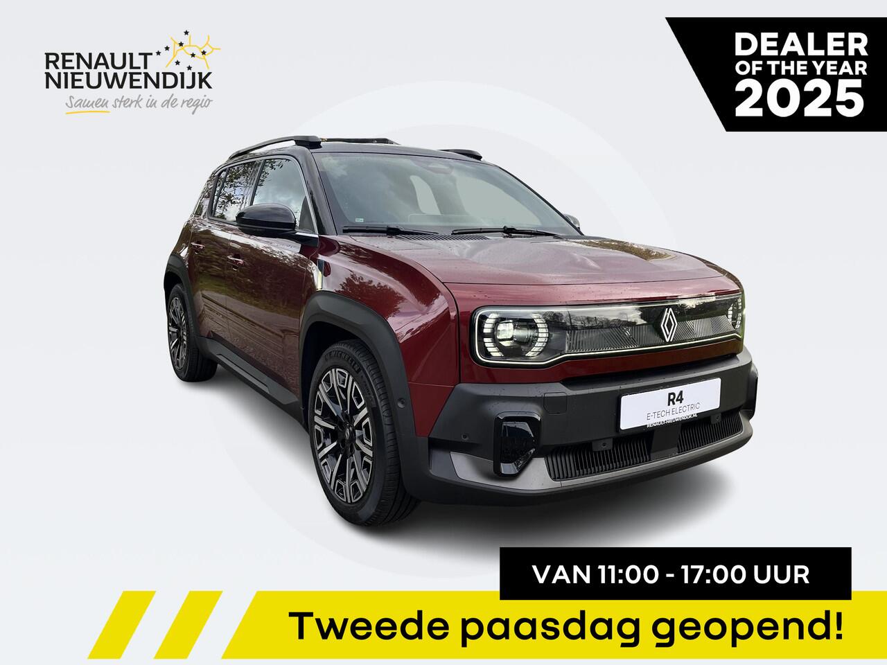 Renault 4 comfort range iconic 52 kWh APPLE CARPLAY ANDROID AUTO / CLIMATE CONTROLE / NAVIGATIE / PACK SAFETY & ADVANCED DRIVING ASSIST.