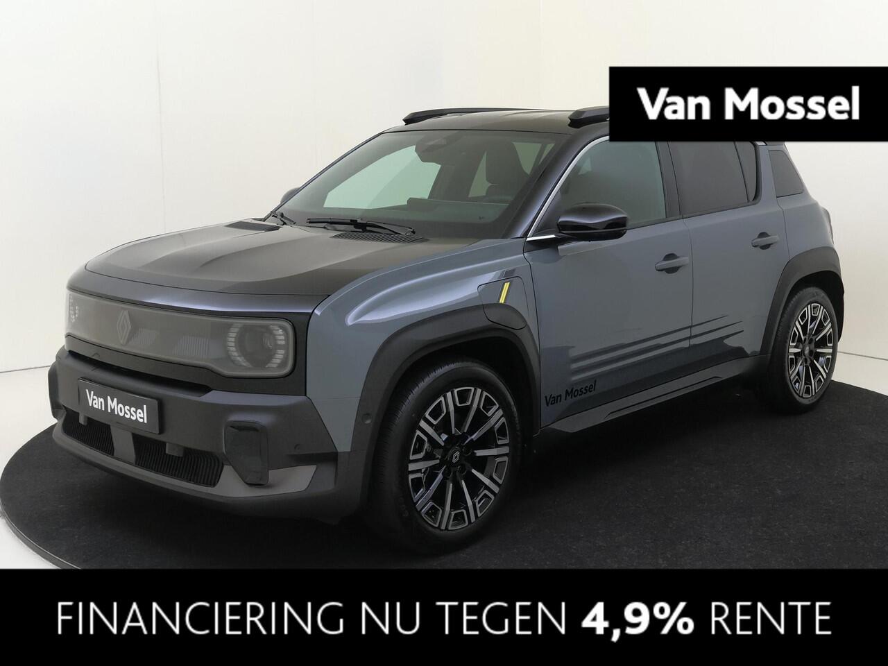 Renault 4 comfort range iconic 52 kWh 150PK | Harman Kardon | Pack Advanced Driving Assist | Achteruitrijcamera | Stoel- en Stuurverwarming | Apple CarPlay & Android Auto