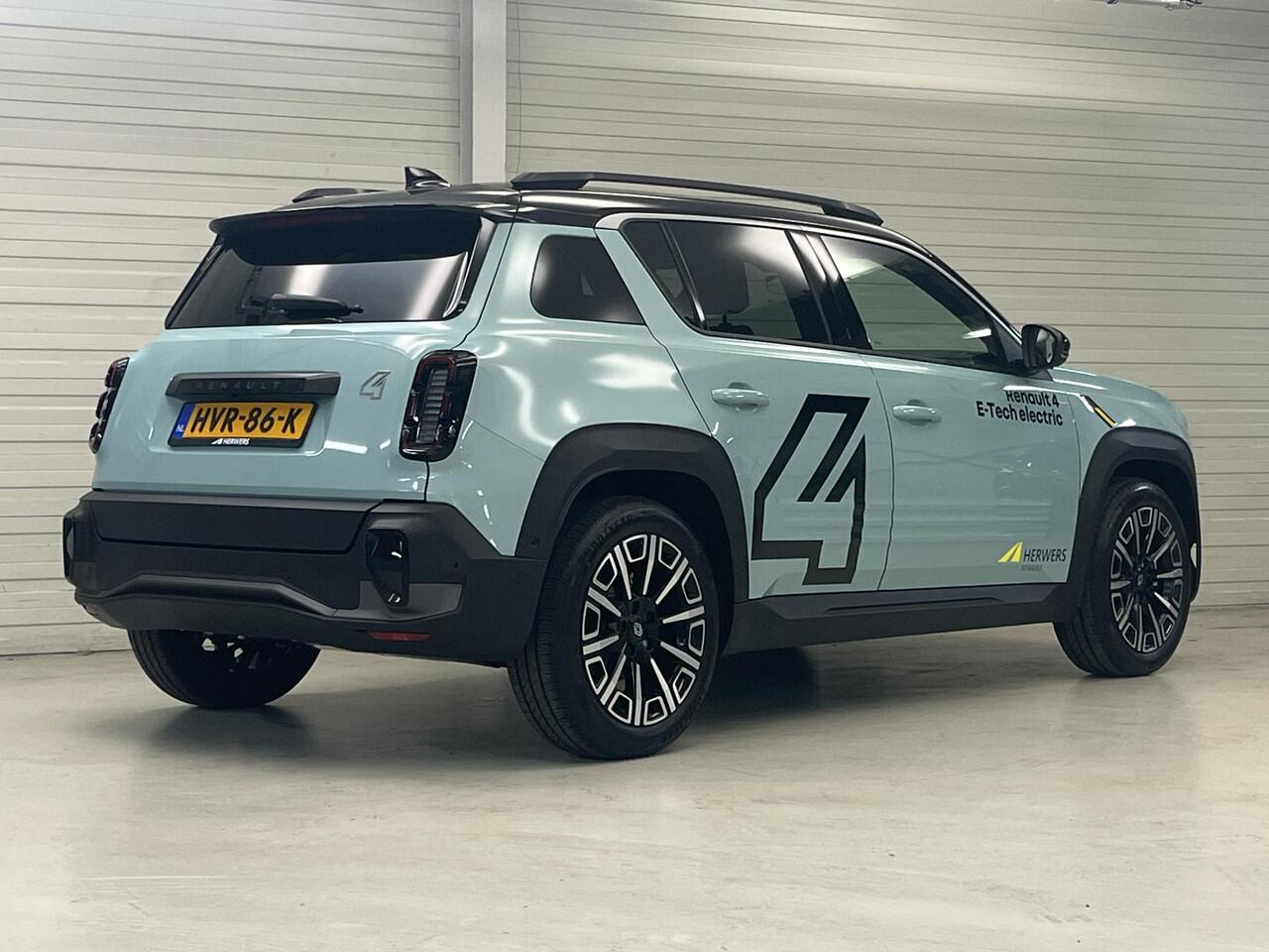 Renault 4 comfort range iconic 52 kWh pack advanced driving assist / adapter V2L