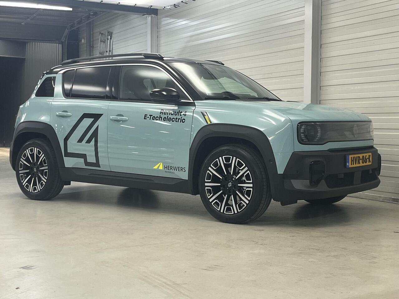 Renault 4 comfort range iconic 52 kWh pack advanced driving assist / adapter V2L