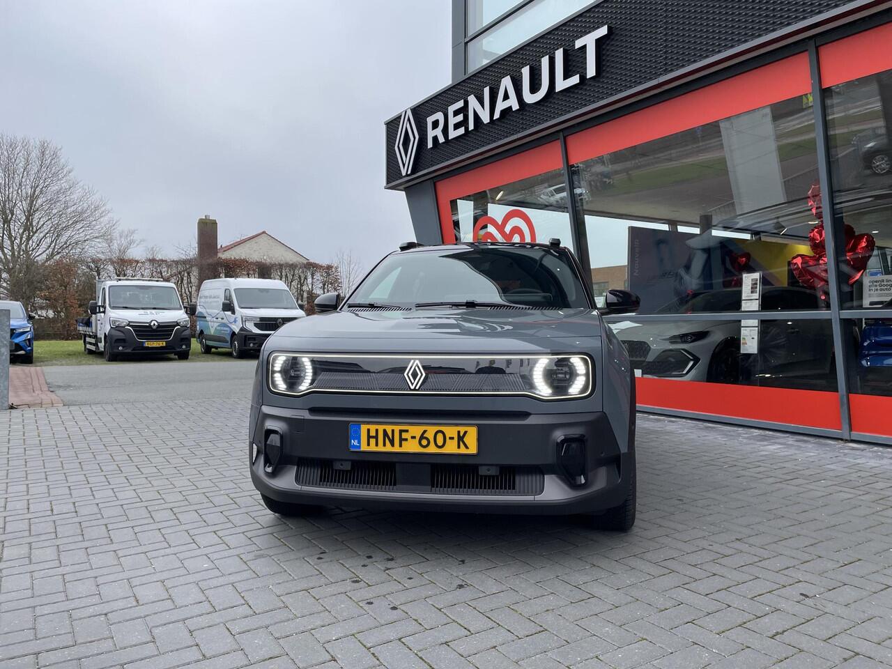 Renault 4 comfort range iconic 52 kWh / pack extended grip / pack advanced driving assist / vraag naar beschikbaarheid