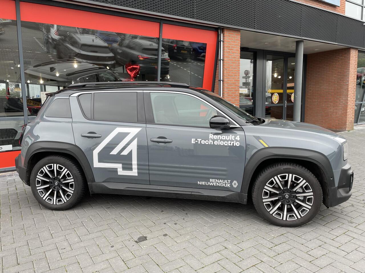 Renault 4 comfort range iconic 52 kWh / pack extended grip / pack advanced driving assist / vraag naar beschikbaarheid