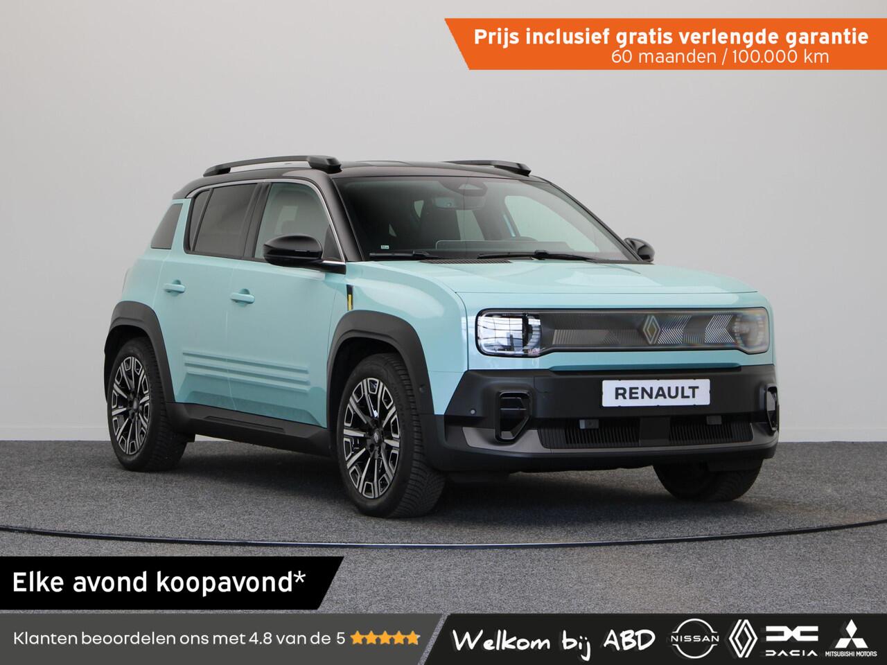 Renault 4 comfort range iconic 52 kWh | Vijf jaar garantie | Active driver assist | Elek. bedienbare achterklep |