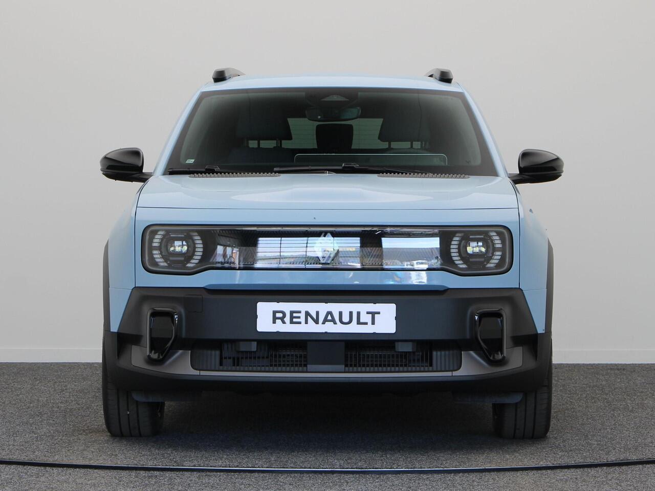 Renault 4 comfort range techno 52 kWh | Vijf jaar garantie | Stoel- en stuurwielverwarming | Adaptieve cruise control | 18" Lichtmetalen velgen |