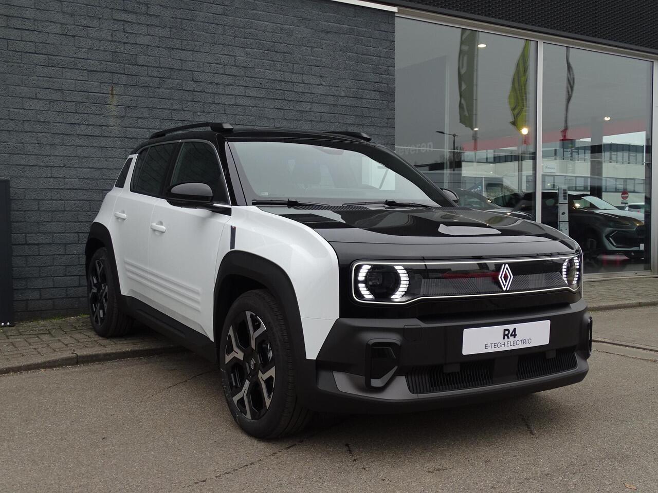 Renault 4 comfort range techno 52 kWh NU 5 JAAR GARANTIE! / PACK WINTER PREMIUM / HARMAN KARDON AUDIO / ZWARTE MOTORKAP