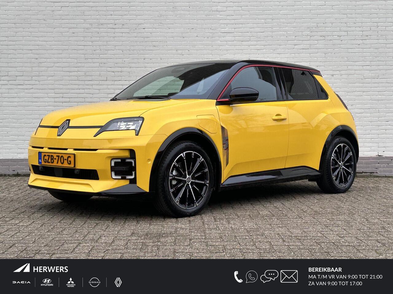 Renault 5 comfort range iconic cinq 52 kWh / Adaptief Cruise Control / Google Navigatie / Achteruitrijcamera / Stoel & Stuurverwarming / CCS Snel Laden /