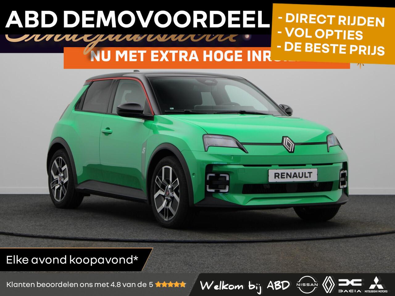 Renault 5 comfort range techno 52 kWh | Harman Kardon | Stoel- en stuurwielverwarming | Vierseizoenbanden | numbeR5 daksticker |
