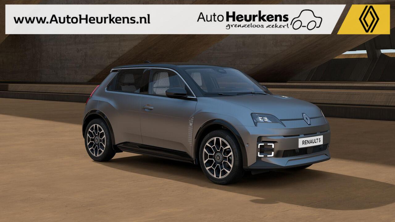 Renault 5 150 pk comfort range Roland-Garros 52 kWh l Meer dan ¤ 1.000 voordeel! l Uit voorraad leverbaar!