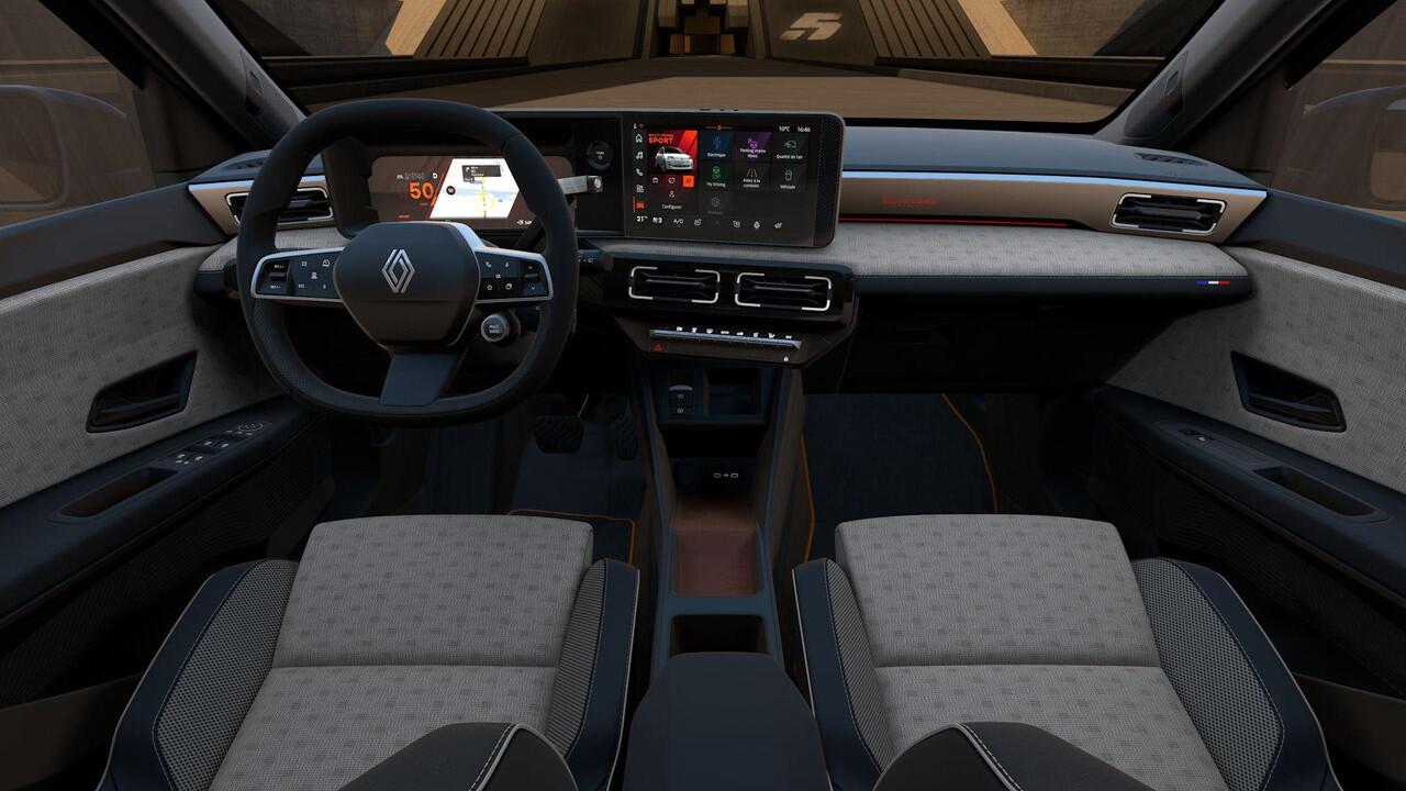 Renault 5 150 pk comfort range Roland-Garros 52 kWh l Meer dan ¤ 1.000 voordeel! l Uit voorraad leverbaar!