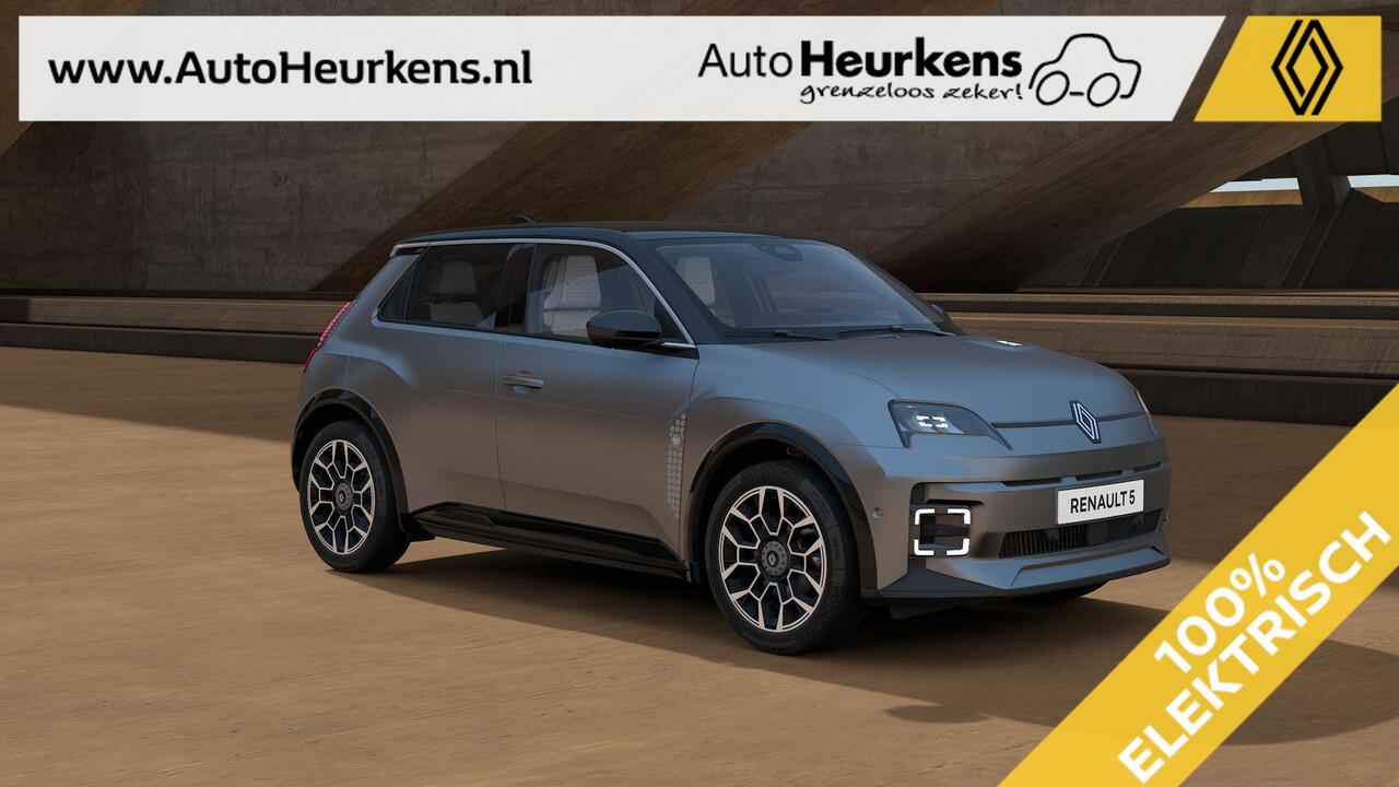 Renault 5 150 pk comfort range Roland-Garros 52 kWh | Meer dan ¤ 1.500 voorraadvoordeel! l Gratis 5 jaar fabrieksgarantie! l Uit voorraad leverbaar!
