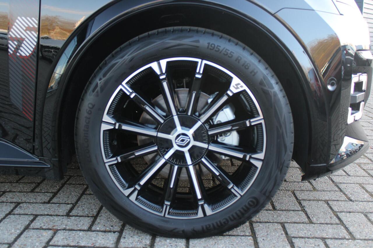 Renault 5 150PK COMFORT RANGE ICONIC CINQ 52 kWh | NAVIGATIE SYSTEEM MET GOOGLE INTERGRATIE | HARMAN KARDON PREMIUM AUDIO | FULL LED KOPLAMPEN MET MICRO-OPTICS EN FRANSE VLAG | 10"R-LINK MULTIMEDIA | 18"GRONO LICHTMETALEN VELGEN | WARM TITANIUM DAKLIJSTEN | ELEKTRI