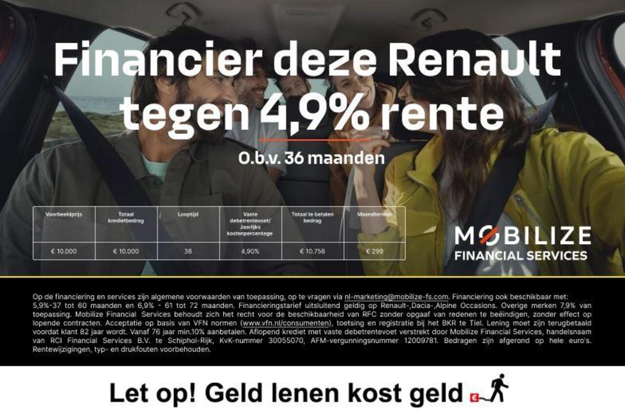 Renault 5 comfort range iconic cinq 52 kWh / HARMAN KARDON AUDIO / DAKSTICKER / ALL WEATHER BANDEN