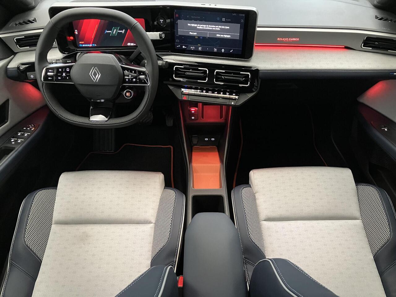 Renault 5 comfort range Roland-Garros 52 kWh / ¤1.300,- Orderpremie / Google Maps Navigatie / Stoel- en Stuurverwarming / Camera / Multi-Sense /