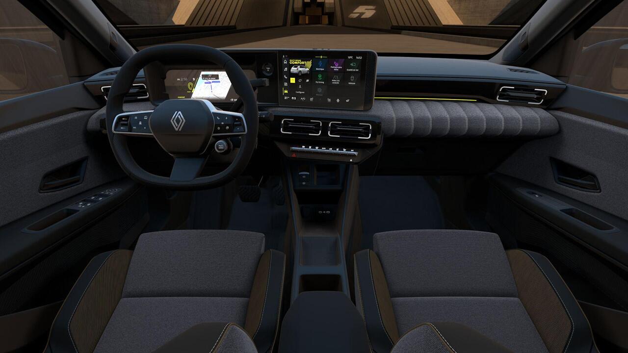 Renault 5 Techno 150 pk Comfort Range 11AC l Meer dan ¤ 1.500 voorraadvoordeel! l Gratis 5 jaar fabrieksgarantie!