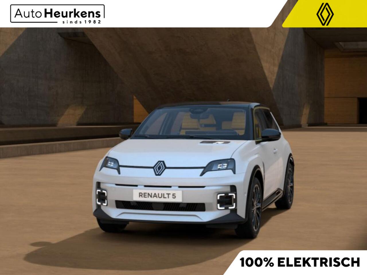 Renault 5 Iconic Cinq 150 pk Comfort Range l Meer dan ¤ 1.500 voorraadvoordeel! l Gratis 5 jaar fabrieksgarantie!