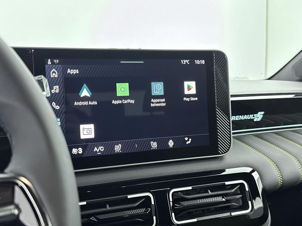 Renault 5 Comfort Range Iconic Cinq 52 kWh 150PK | Google Navigatie | Stoel- en Stuurverwarming | 18'' Inch Velgen | Achteruitrijcamera | Apple CarPlay & Android Auto