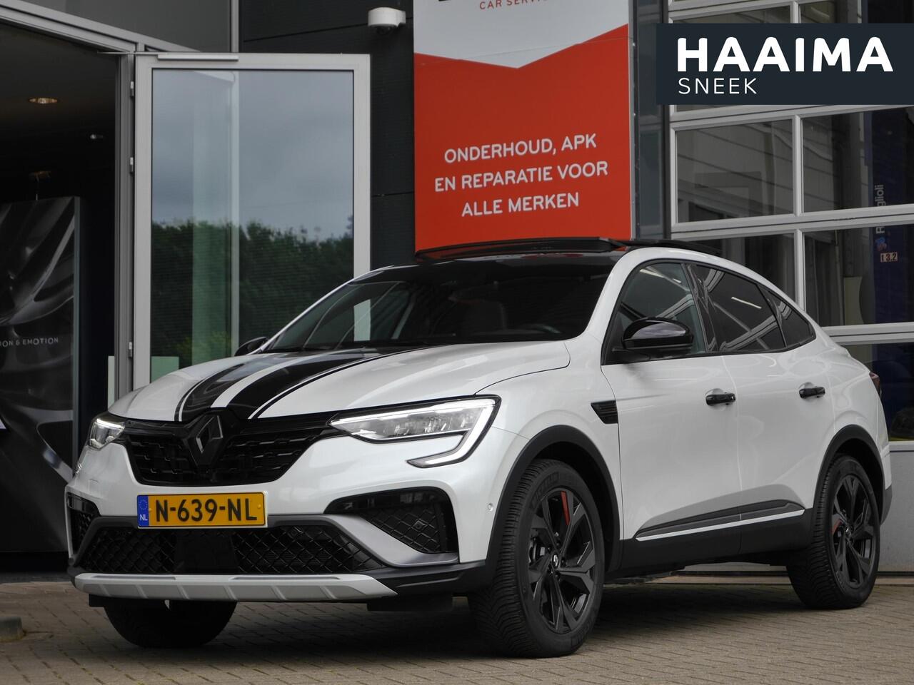 Renault Arkana 1.6 E-Tech Hybrid 145 R.S. Line | Camera rondom | Stoelverwarming | Panoramadak | LED verlichting| 18 inch lichtmetalen velgen | Climate control | Dodehoek detectie