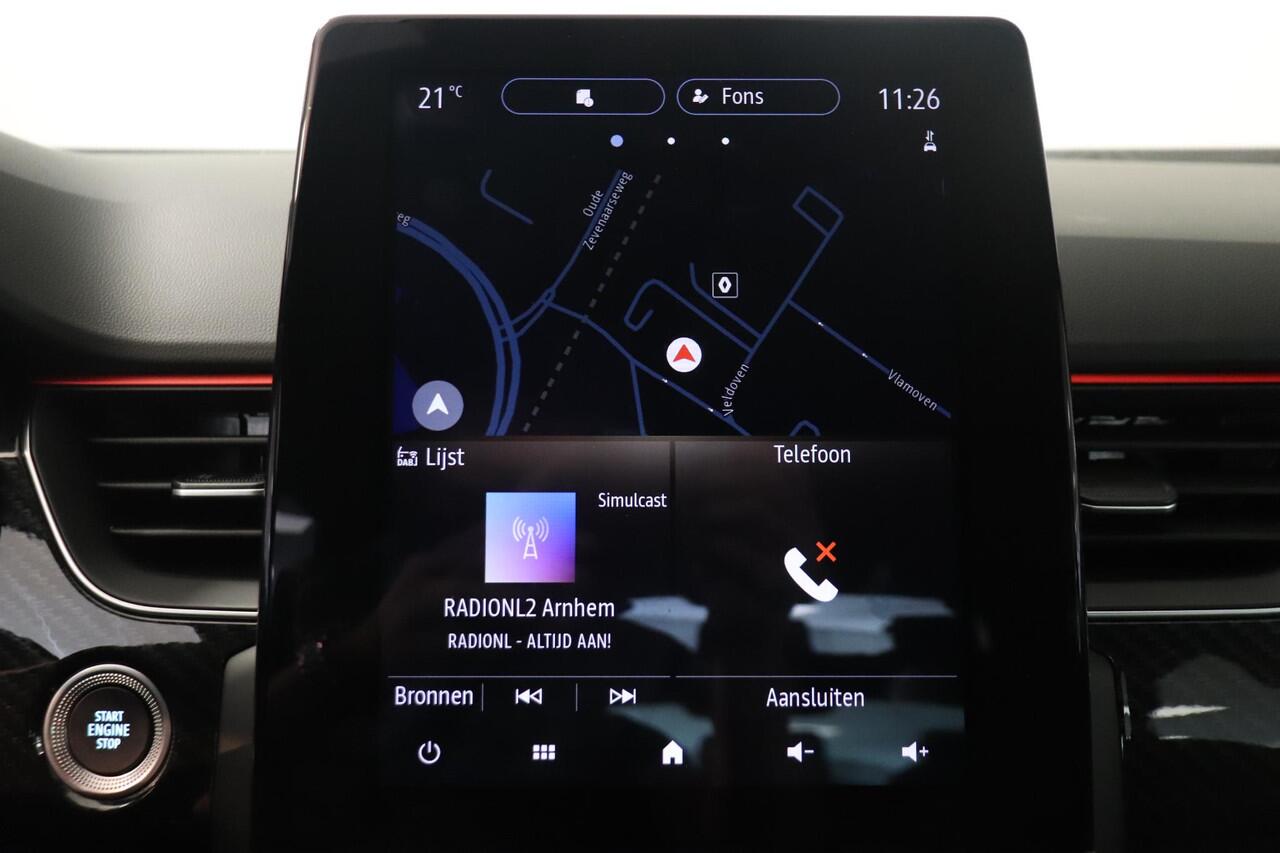 Renault Arkana 1.6 E-Tech Hybrid 145 R.S. Line | BOSE audio | Camera | Stuur & stoelverwarming | Sportstoelen | Adaptieve cruise control | LED koplampen |