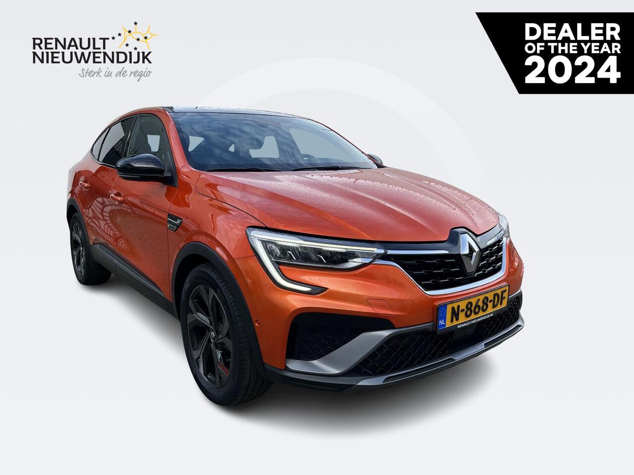 Renault Arkana 1.6 E-Tech Hybrid 145 R.S. Line / CAMERA / LEDEREN BEKLEDING / GROOT SCHERM NAVIGATIE / PARKEERSENSOREN / BLINDSPOT / APPLE CARPLAY / ANDROID AUTO