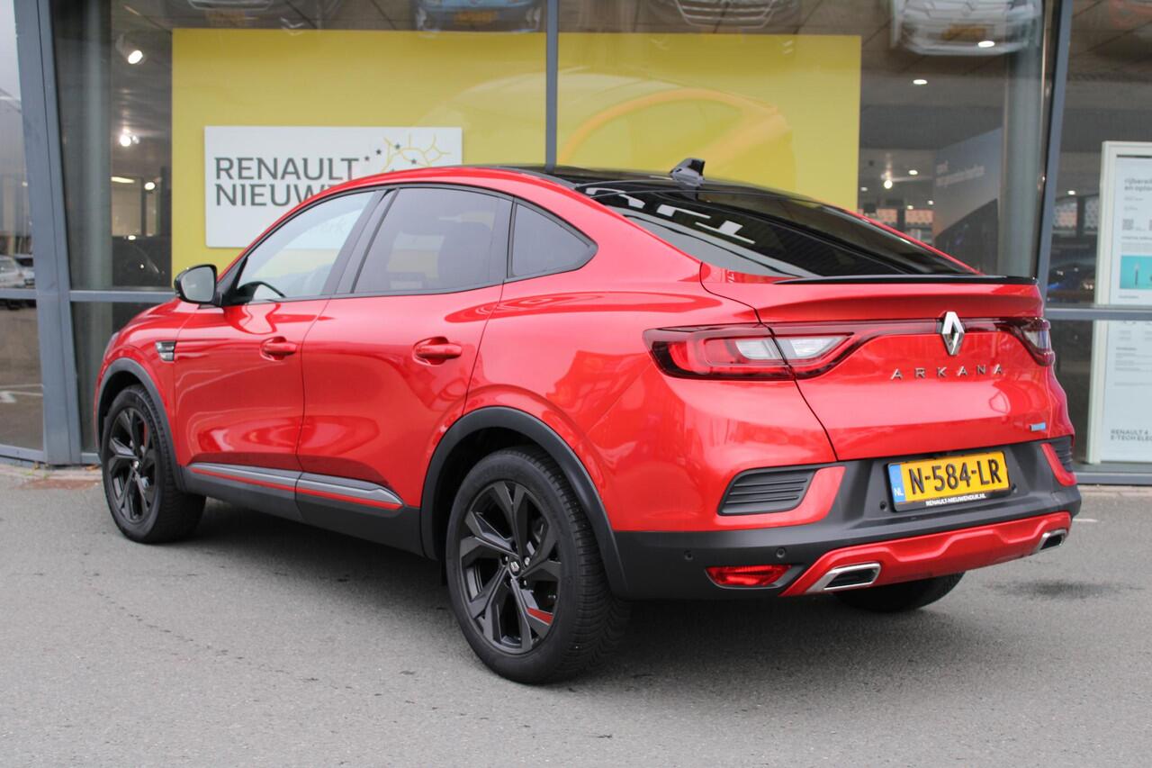 Renault Arkana 1.6 E-Tech Hybrid 145 R.S. Line | ELEKTR. WEGKLAPBARE TREKHAAK | BLIND SPOT | CAMERA | PARKEERSENSOREN V+A | ADAPT. CRUISE CONTROL | CLIMATE CONTROL | CARPLAY