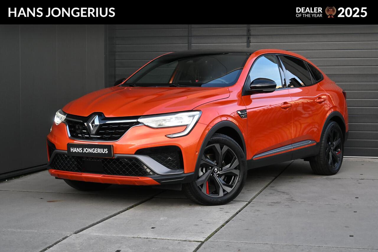 Renault Arkana E-Tech Hybrid 145 RS Line | TREKHAAK | SCHUIF/KANTELDAK | STUUR/STOELVERWARMING | CAMERA | LEDER | ADAPT. CRUISE CONTROL | CLIMATE CONTROL | PDC | LMV