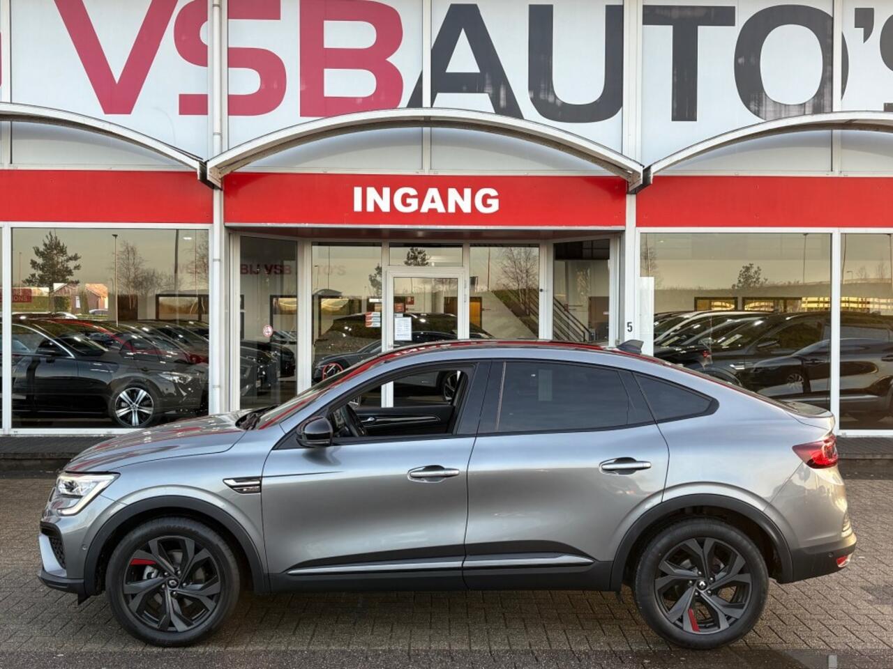 Renault Arkana 1.6 E-TECH HYBRIDE RS-LINE AUTOMAAT LEER ELK. STOELEN NAVI CAMERA AIRCO ELK. SPIEGELS