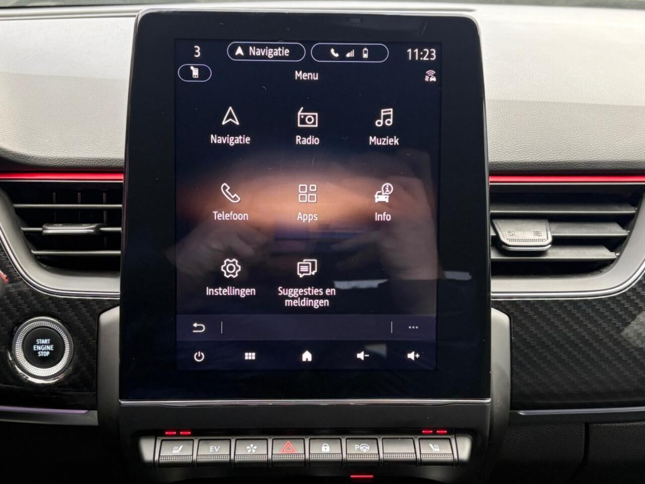 Renault Arkana 1.6 E-TECH HYBRIDE RS-LINE AUTOMAAT LEER ELK. STOELEN NAVI CAMERA AIRCO ELK. SPIEGELS