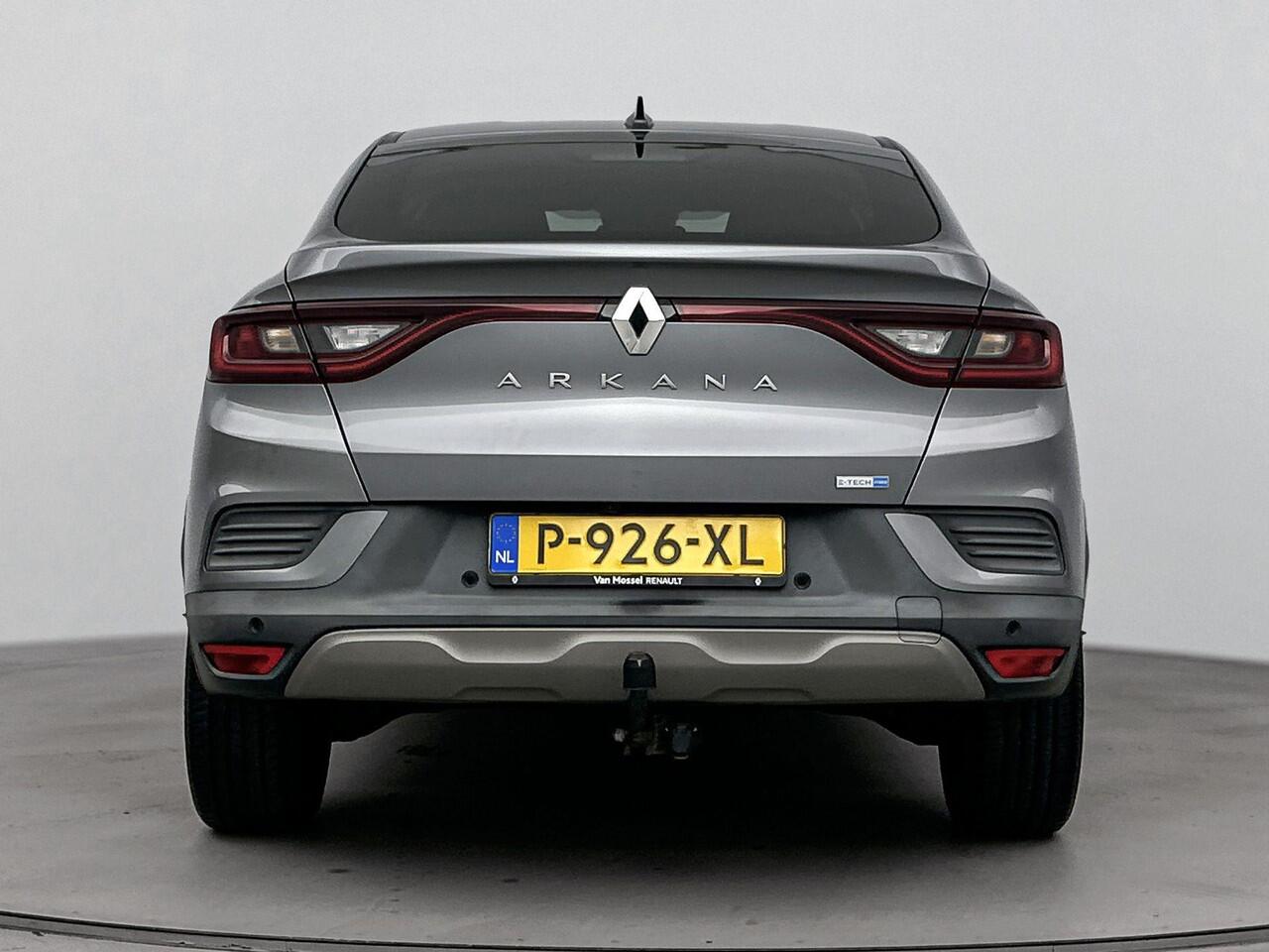 Renault Arkana 1.6 E-Tech Hybrid 145Pk Intens | Navigatie | Apple & Android Carplay | Parkeersensoren Voor & Achter | Achteruitrijcamera | Climate Control | Privacy Glass | Adaptieve Cruise Control & Snelheidsbegrenzer | Trekhaak |